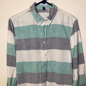 H&M Casual Mens Button Down Shirt